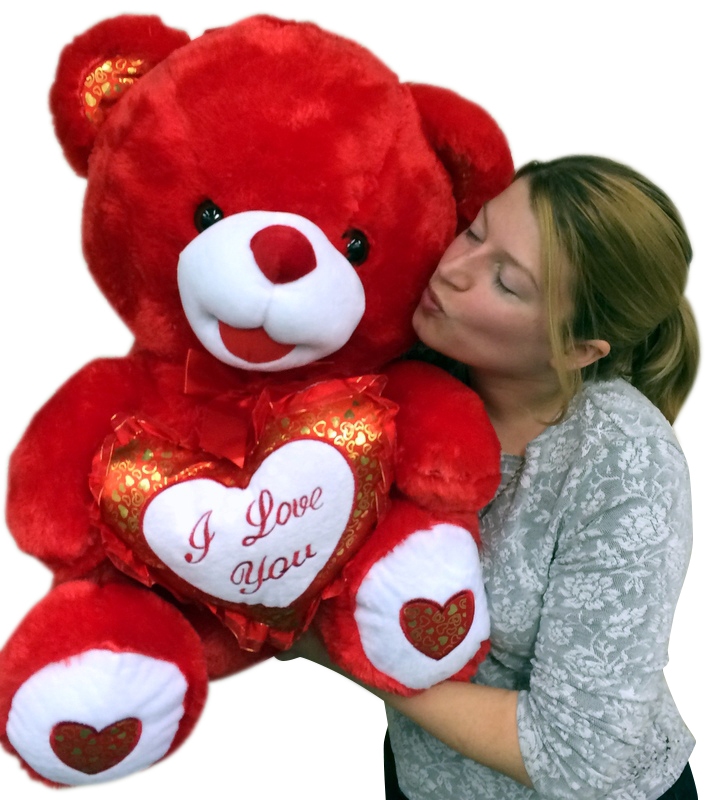 Red deals big teddy